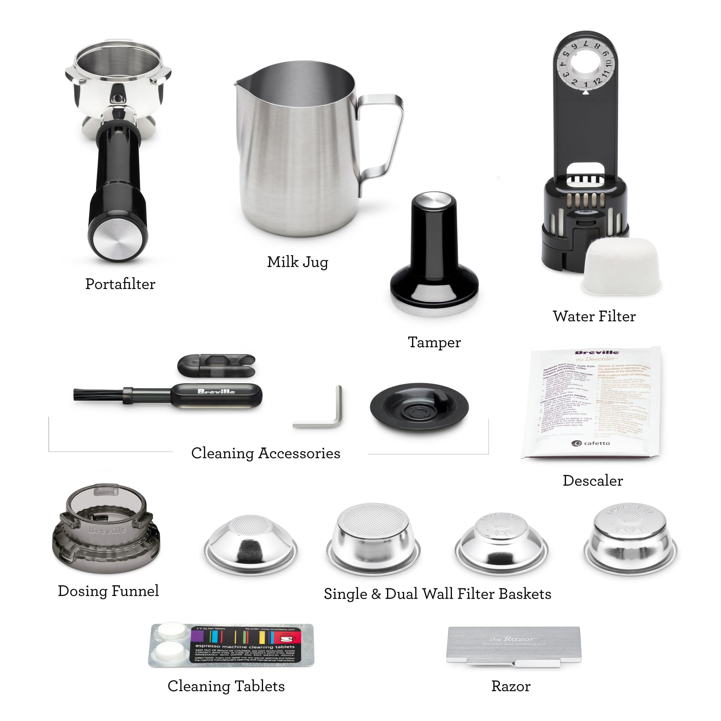 Machine à expresso Breville Barista Express, acier inoxydable brossé, BES870XL 